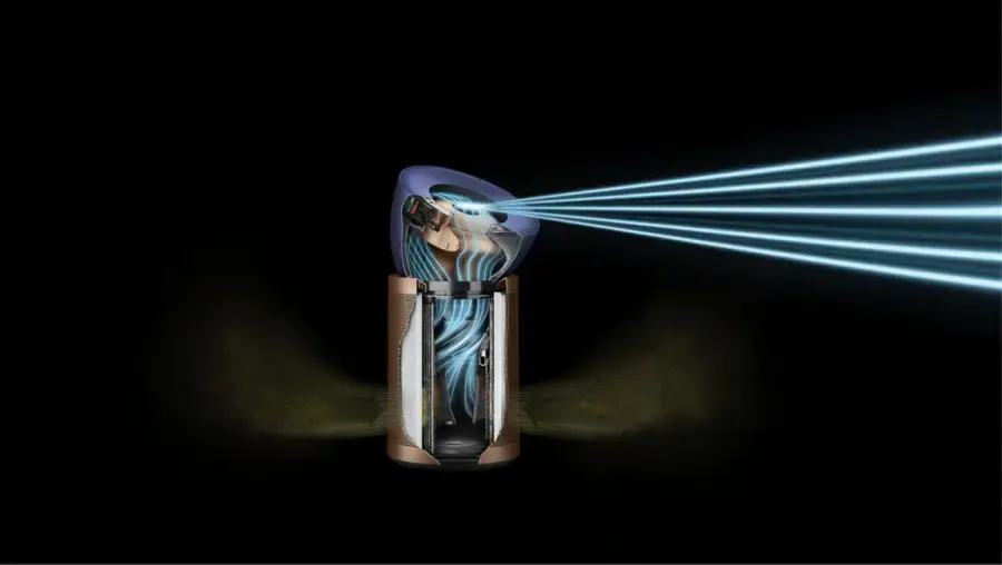 Очиститель воздуха Dyson Purifier Big+Quiet Formaldehyde BP04 - Prussian Blue/Gold (410624-01) EU