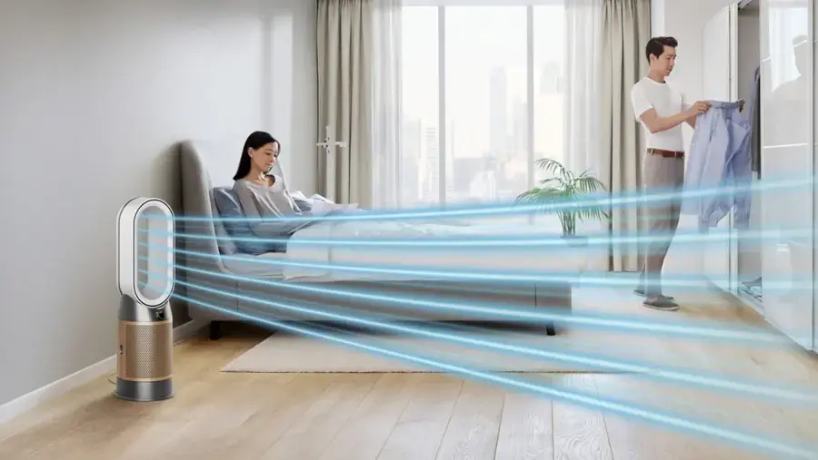 Очищувач повітря Dyson Purifier Hot+Cool Formaldehyde HP09 - Nickel/Gold (463126-01)