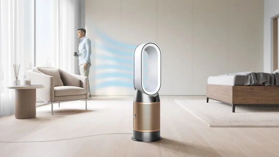 Очищувач повітря з обігрівом Dyson Purifier Hot+Cool HP2 De-NOx [HP12] - White/Gold (546327-01)
