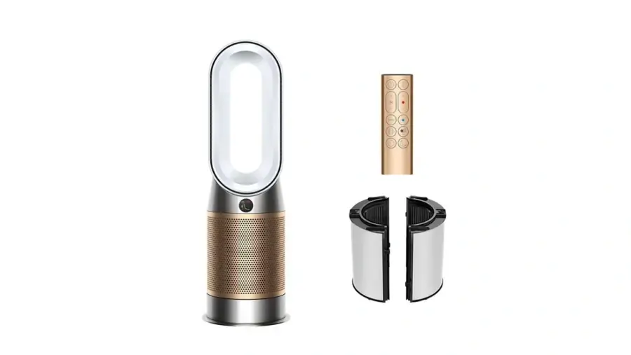 Очищувач повітря з обігрівом Dyson Purifier Hot+Cool HP2 De-NOx [HP12] - White/Gold (546327-01)