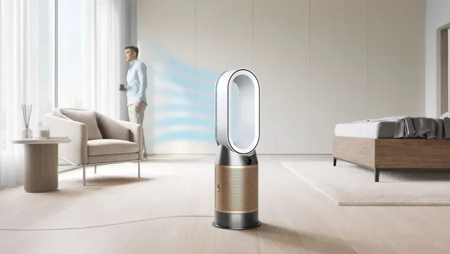 Очищувач повітря з обігрівом Dyson Purifier Hot+Cool HP2 De-NOx [HP12] - Nickel/Gold (546322-01)