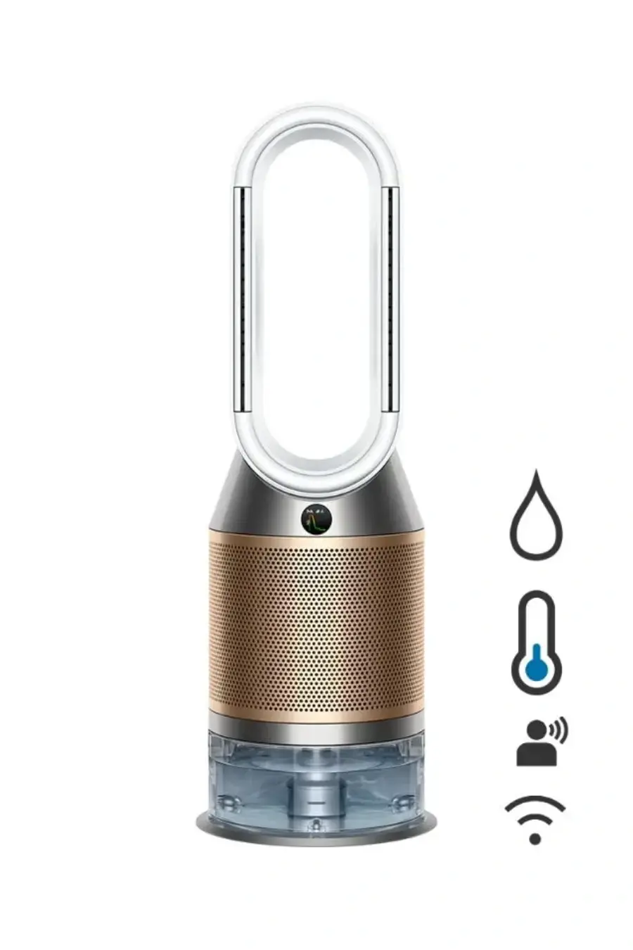 Очисник повітря + Зволожувач повітря Dyson Humidify+Cool PH2 De-NOx [PH05] - White/Gold (545007-01)
