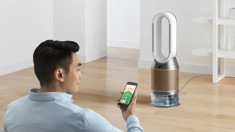 Очисник повітря + Зволожувач повітря Dyson Humidify+Cool PH2 De-NOx [PH05] - White/Gold (545007-01)