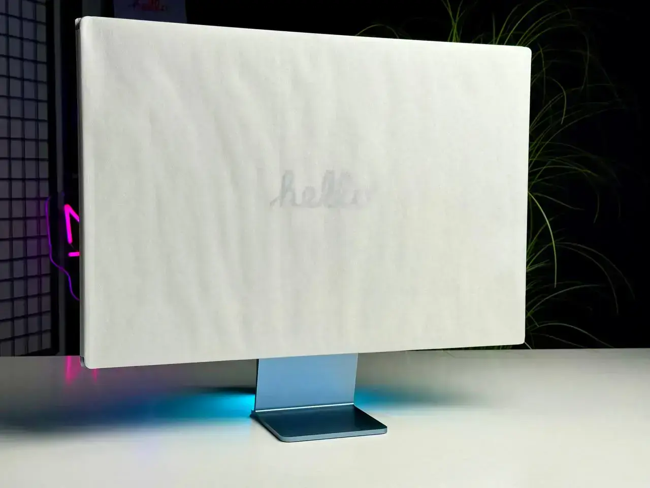 OPEN BOX Apple iMac 24" M3 8GPU/8GB/256GB Blue 2023 (MQRC3) - Состояние: идеальное | Комплектация: полный | Гарантия: 3 мес.
