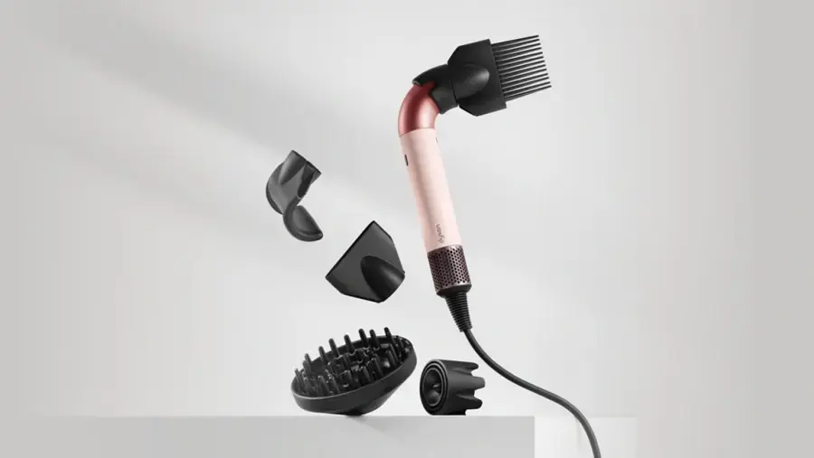 Професійний фен для волосся Dyson HD17 Supersonic r Professional Hair Dryer Curly+Coily - Ceramic Pink/Rose Gold (113361-01) EU