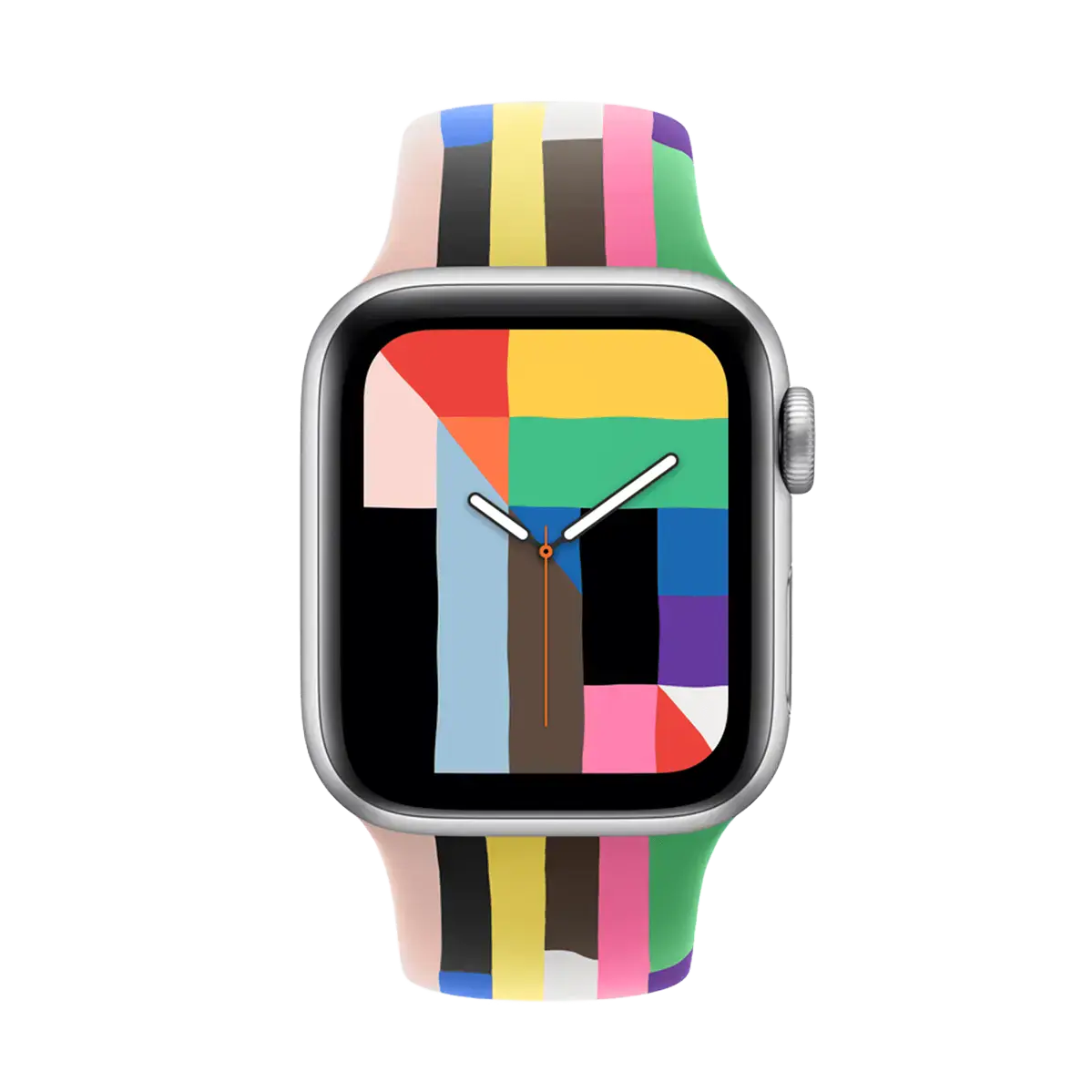 Ремінець Apple Pride Edition Sport Band для Apple Watch 38/40/41/42mm - M/L (MFFQ4, MDWE4)