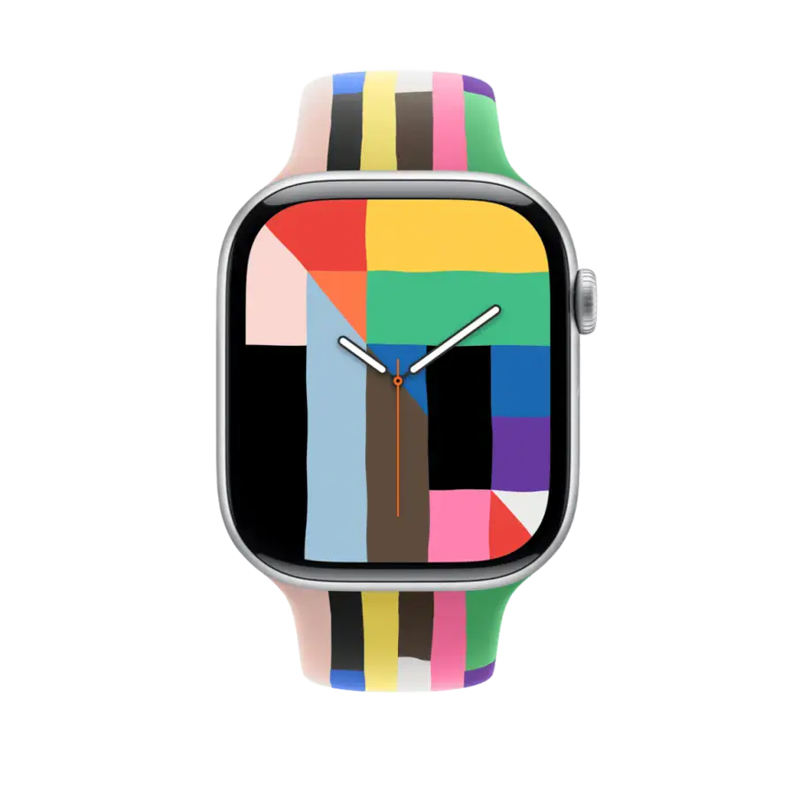 Ремінець Apple Pride Edition Sport Band для Apple Watch 44/45/46/49mm - M/L (MDWG4)