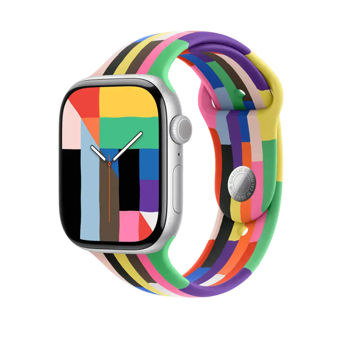 Ремінець Apple Pride Edition Sport Band для Apple Watch 44/45/46/49mm - M/L (MDWG4)
