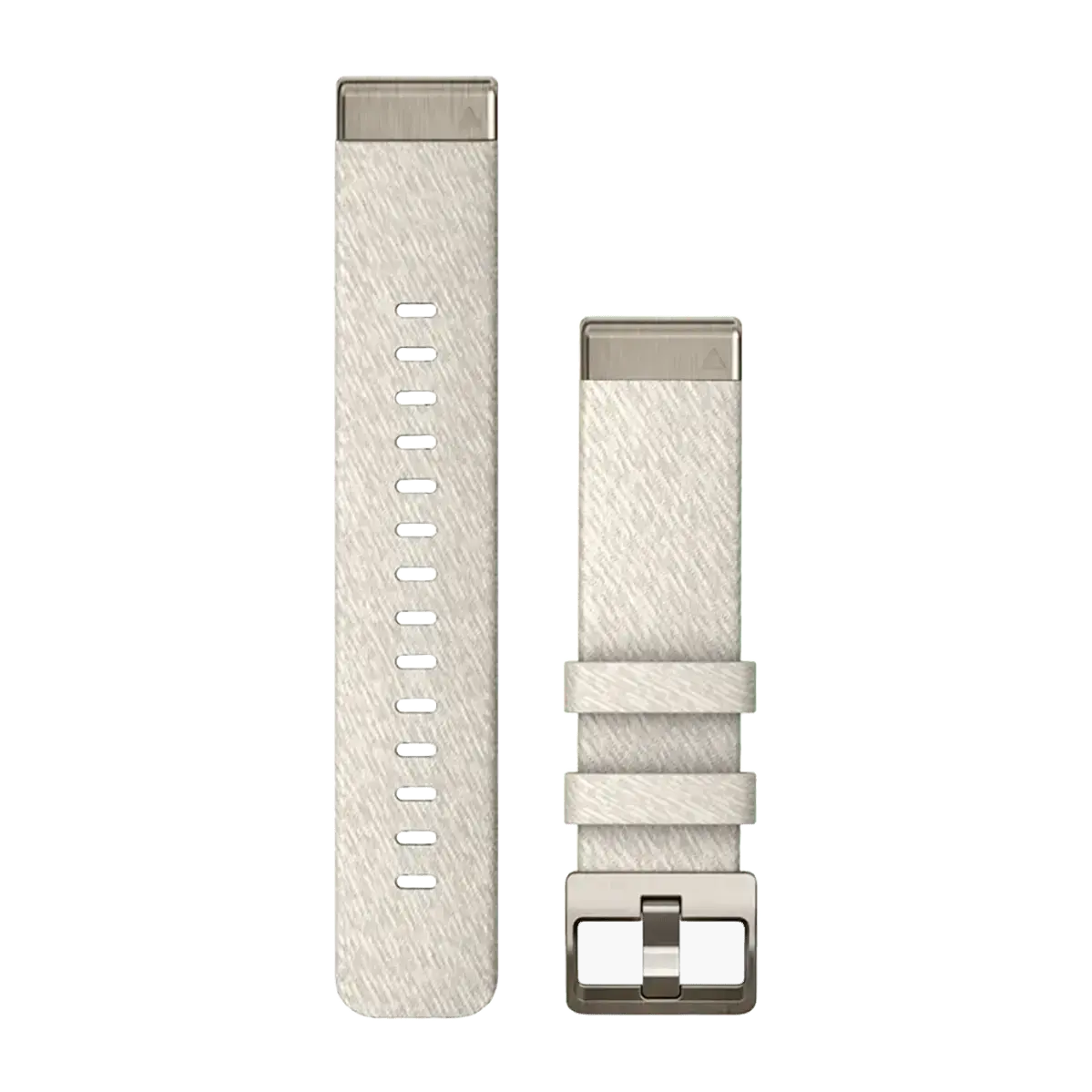 Ремешок Garmin QuickFit 20 mm Heathered Cream Nylon with Soft Gold Hardware (010-13279-08)