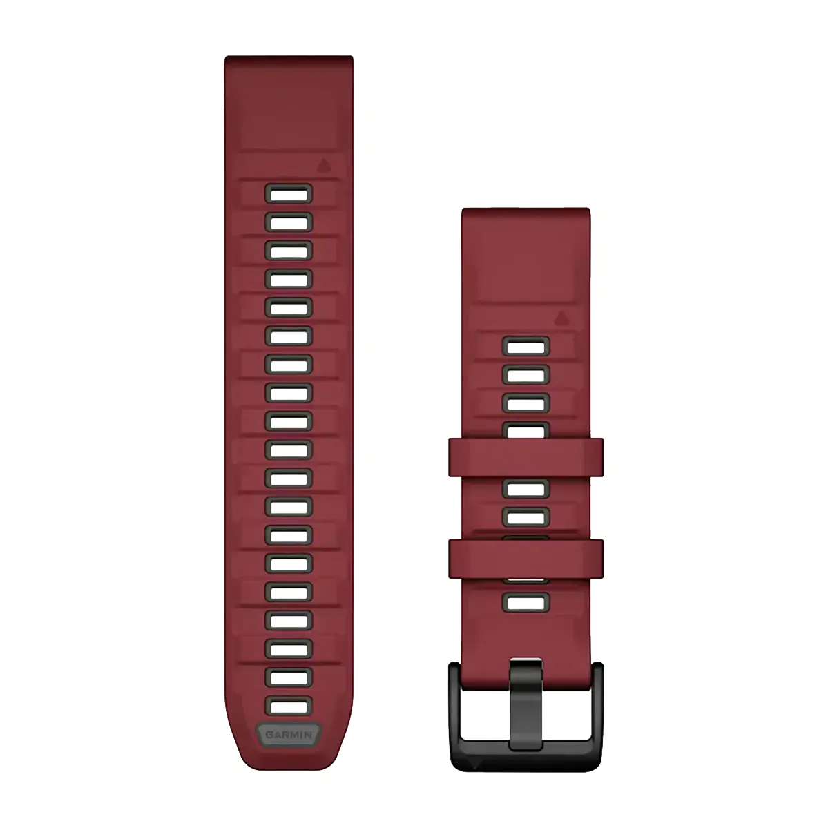 Ремешок Garmin QuickFit 22 Watch Bands Silicone - Marsala/Graphite (010-13392-06)
