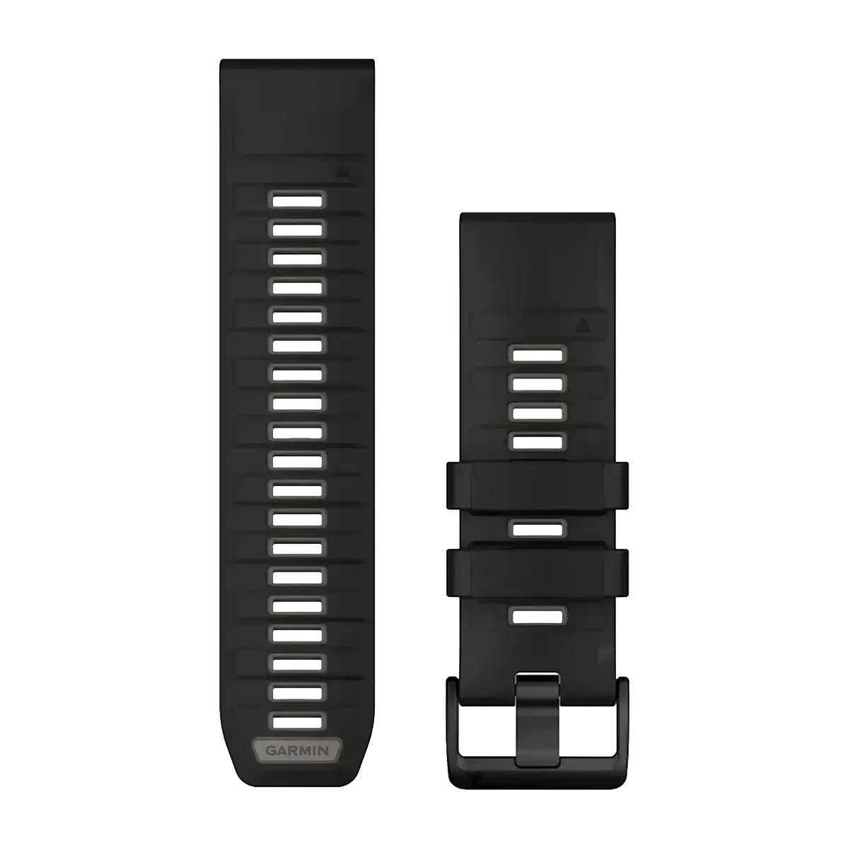 Ремешок Garmin QuickFit 26 Watch Bands Silicone - Black/Pebble Gray (010-13393-00)