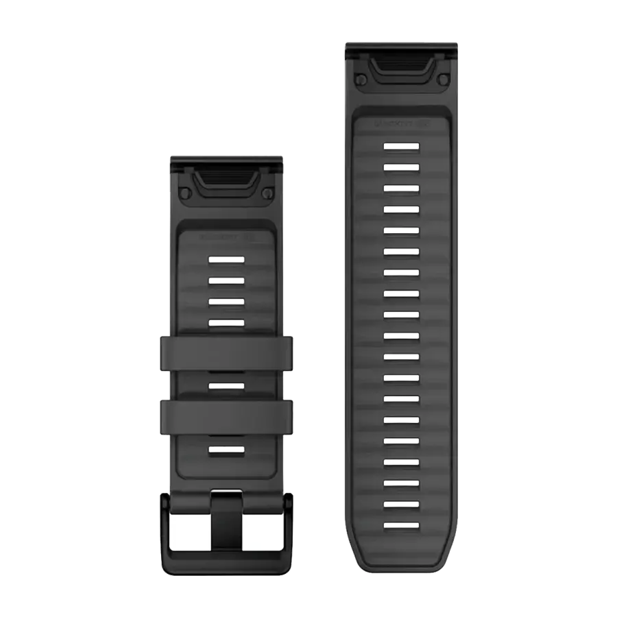 Ремешок Garmin QuickFit 26 Watch Bands Silicone - Graphite (010-13393-07)