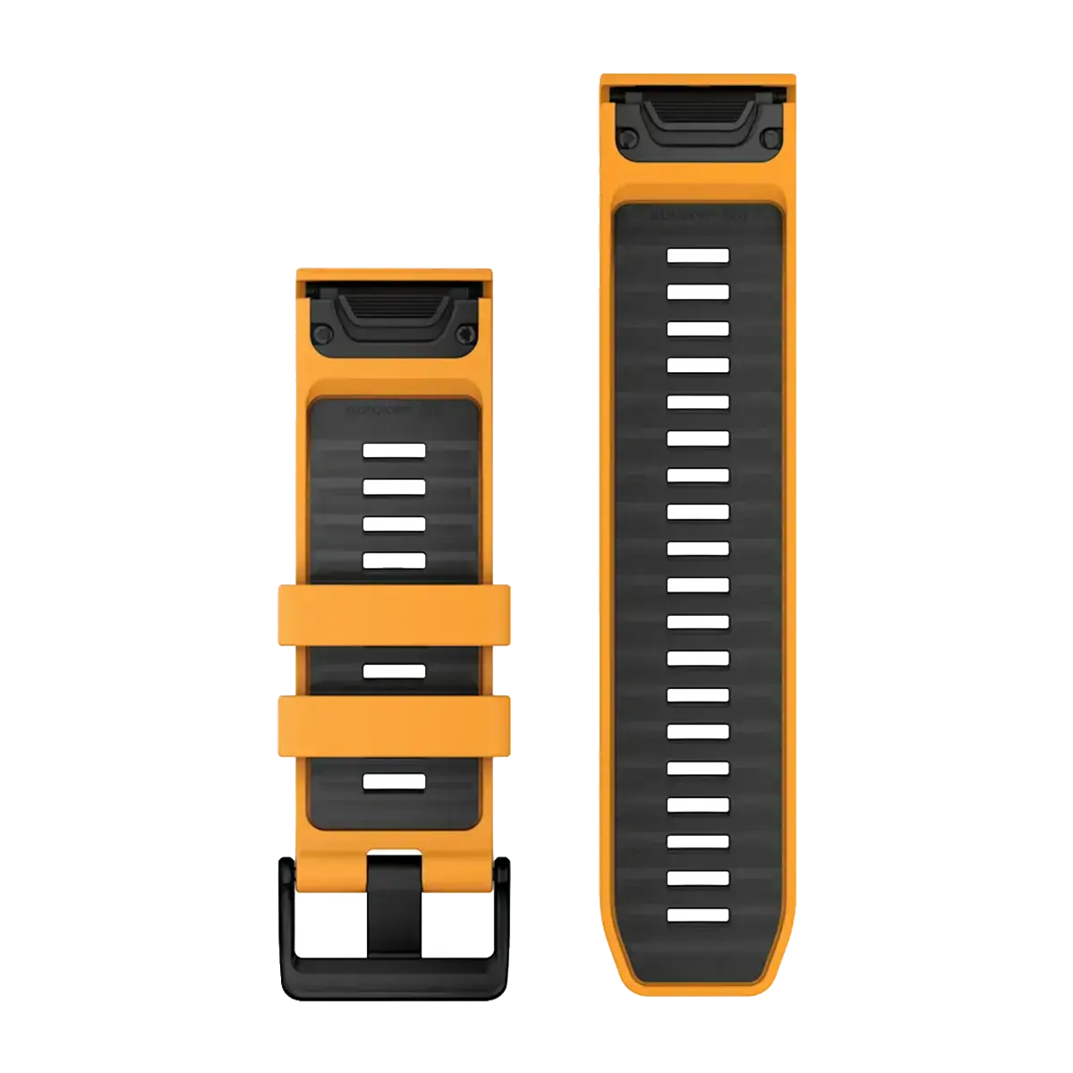 Ремешок Garmin QuickFit 26 Watch Bands Silicone - Spark Orange/Graphite (010-13393-01)