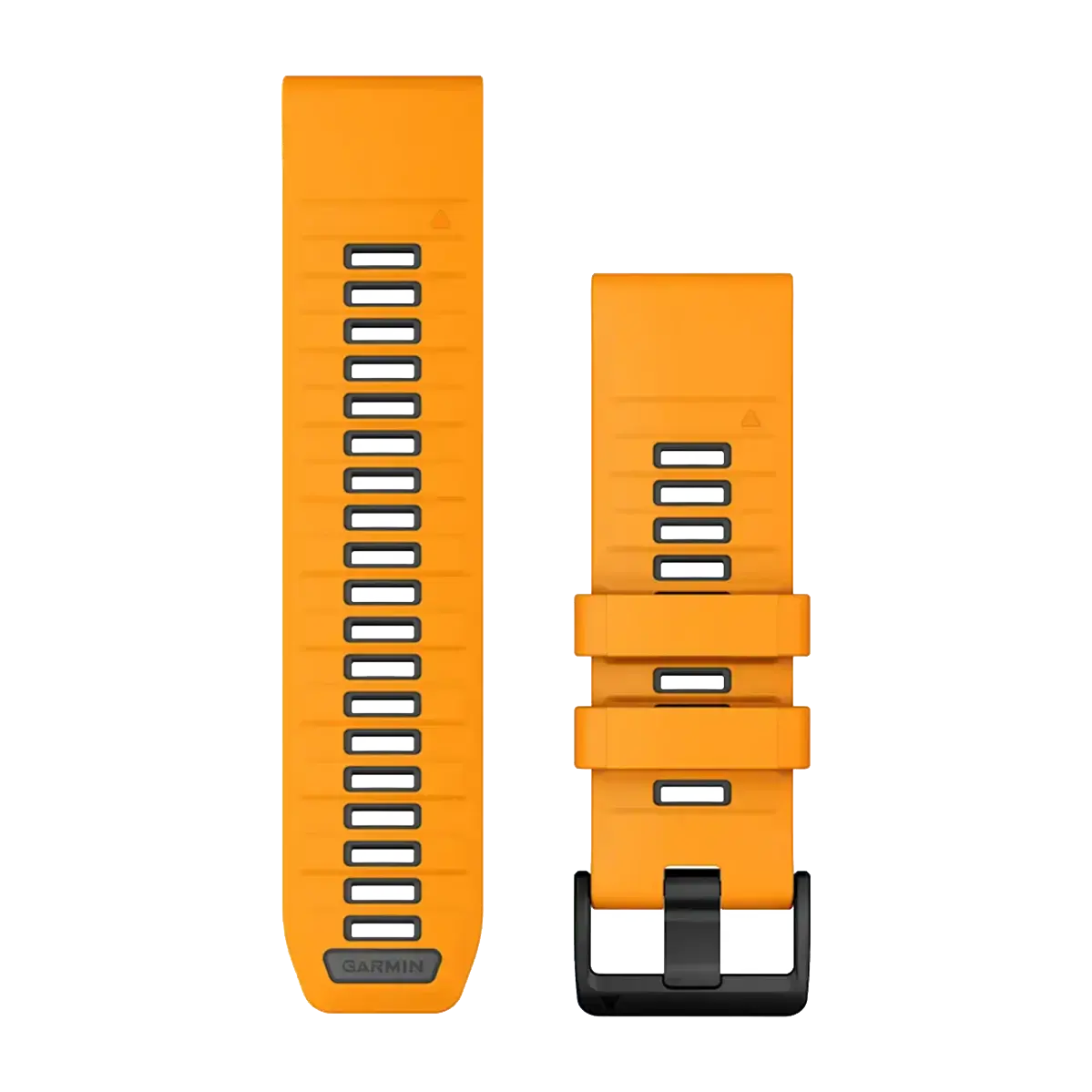 Ремешок Garmin QuickFit 26 Watch Bands Silicone - Spark Orange/Graphite (010-13393-01)