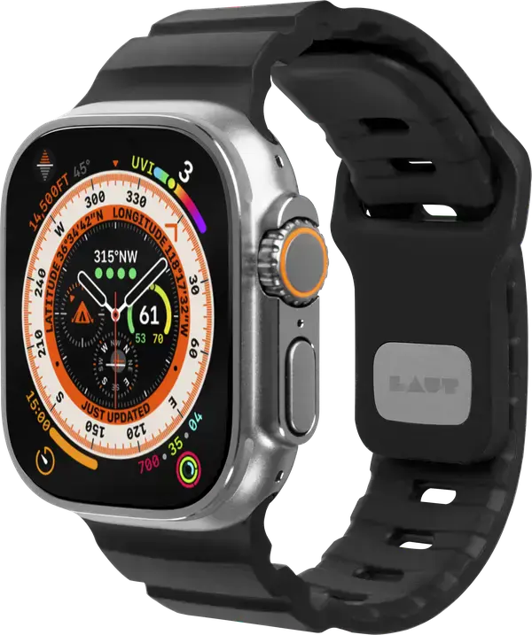 Ремінець LAUT ENDURO PRO для Apple Watch 44/45/46/49mm - Black (L_AWU_EP_BK)