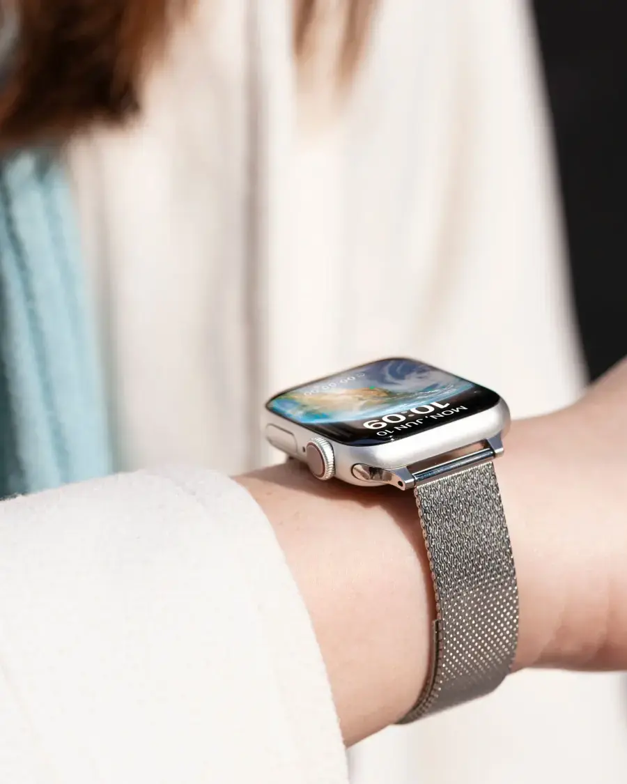 Ремінець LAUT LINKS ARCTIC для Apple Watch 38/40/41/42mm - Silver (L_AWS_ARC_SL)