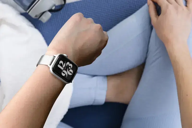 Ремінець LAUT LINKS ARCTIC для Apple Watch 44/45/46/49mm - Silver (L_AWL_ARC_SL)