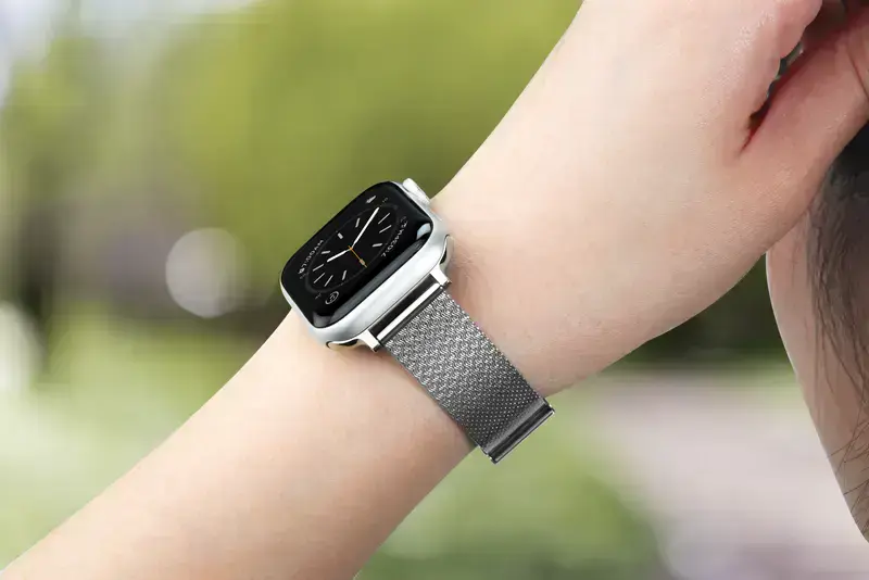 Ремінець LAUT LINKS ARCTIC для Apple Watch 44/45/46/49mm - Silver (L_AWL_ARC_SL)