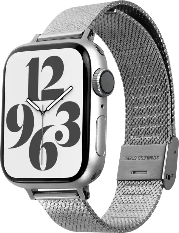 Ремінець LAUT LINKS ARCTIC для Apple Watch 44/45/46/49mm - Silver (L_AWL_ARC_SL)