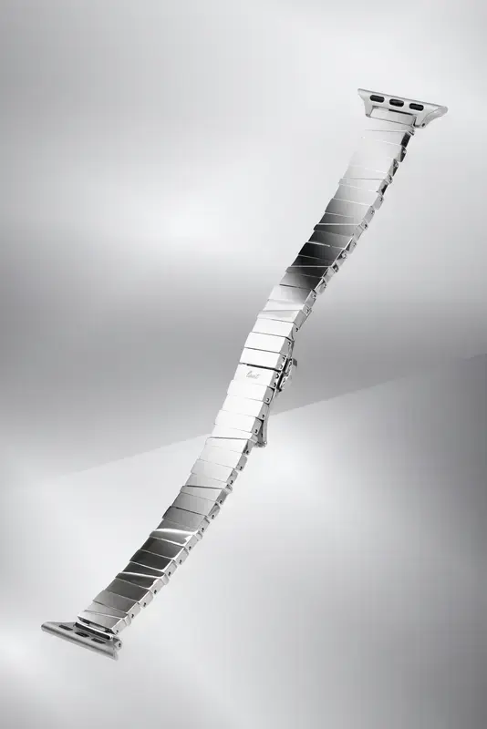 Ремінець LAUT LINKS MARCH для Apple Watch 38/40/41/42mm - Silver (L_AWS_MAR_SL)
