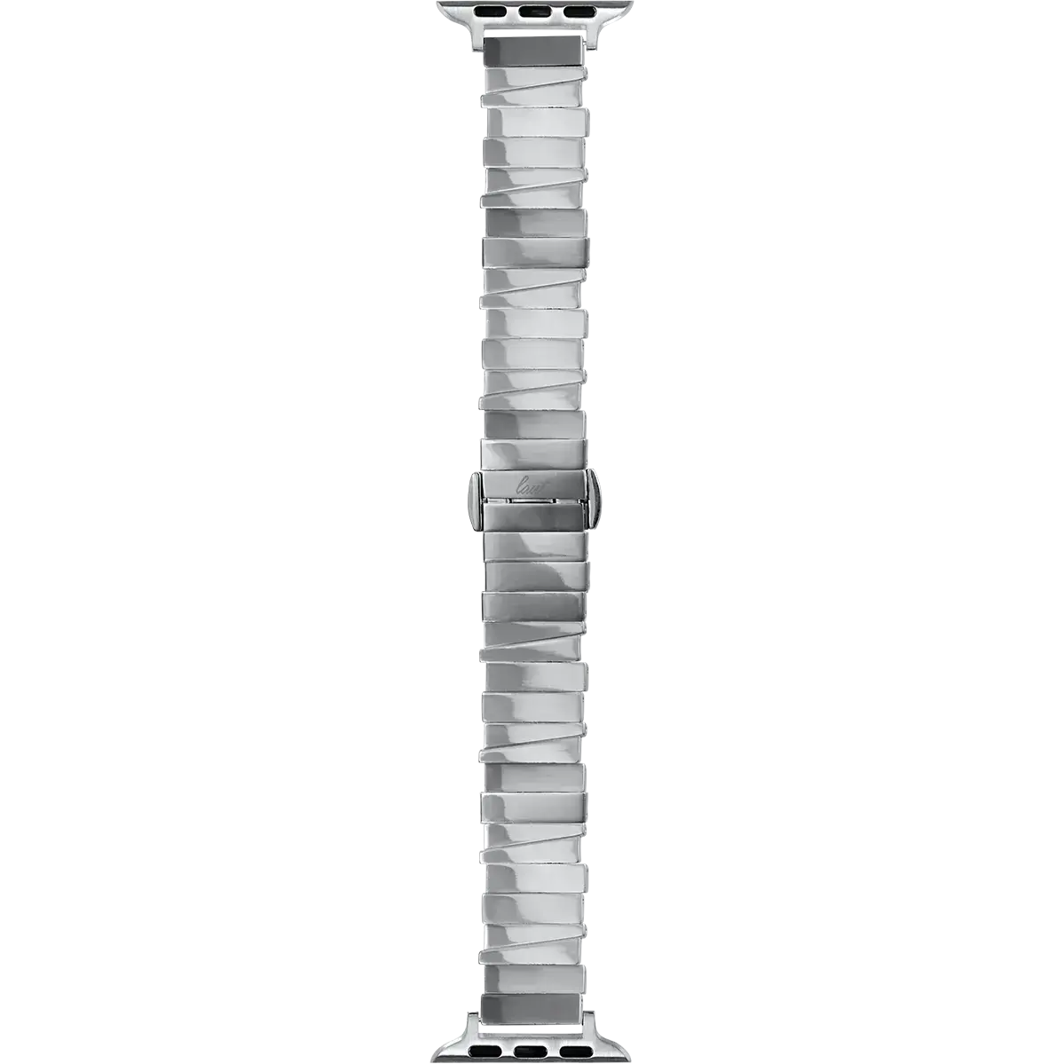 Ремінець LAUT LINKS MARCH для Apple Watch 44/45/46/49mm - Silver (L_AWL_MAR_SL)