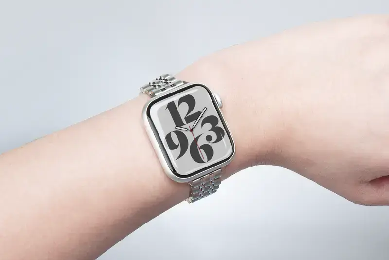 Ремінець LAUT LINKS NOBLE для Apple Watch 38/40/41/42mm - Silver (L_AWS_NO_SL)