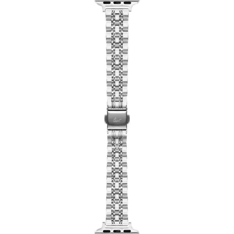 Ремешок LAUT LINKS NOBLE для Apple Watch 44/45/46/49mm - Silver (L_AWL_NO_SL)
