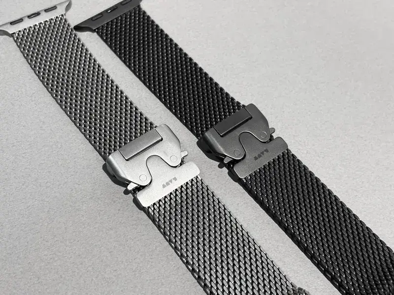 Ремінець LAUT SATURN LOOP для Apple Watch 44/45/46/49mm - Rock Black (L_AWL_SAT_BK)