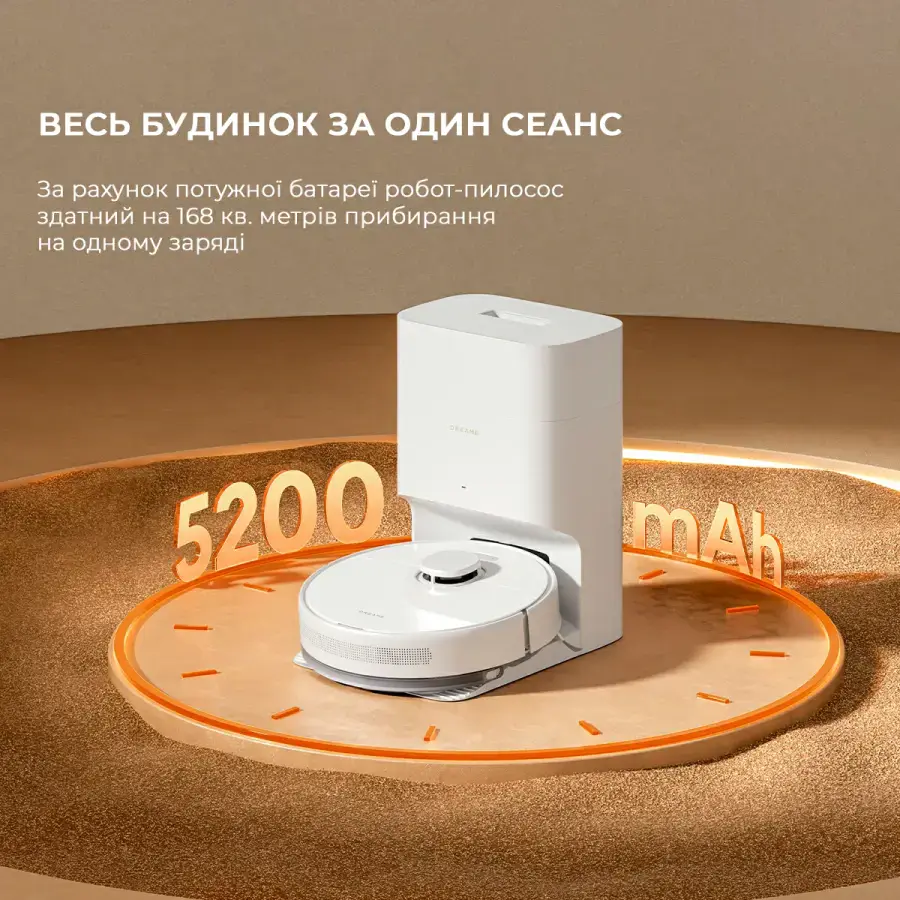 Робот-пилосос з вологим прибиранням Dreame Bot D10 Plus Gen 2 (RLD32GD)
