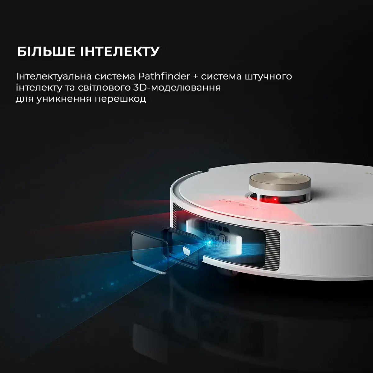 Робот-пилосос з вологим прибиранням Dreame Bot L20 Ultra Complete White (RLX41CE)