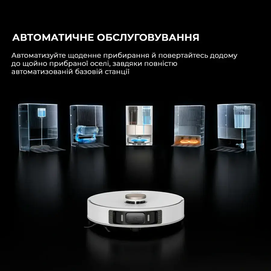 Робот-пилосос з вологим прибиранням Dreame Bot L20 Ultra Complete White (RLX41CE)