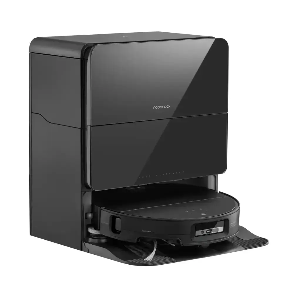 Робот-пилосос з вологим прибиранням Roborock Saros 10 - Black (S1052-00)