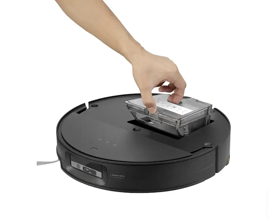 Робот-пылесос с влажной уборкой Roborock Saros 10 - Black (S1052-00)