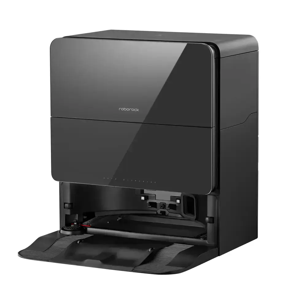 Робот-пилосос з вологим прибиранням Roborock Saros 10 - Black (S1052-00)