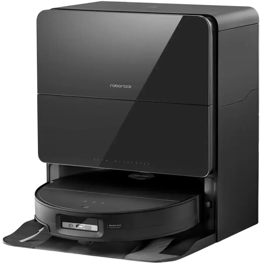 Робот-пылесос с влажной уборкой Roborock Saros 10 - Black (S1052-00)