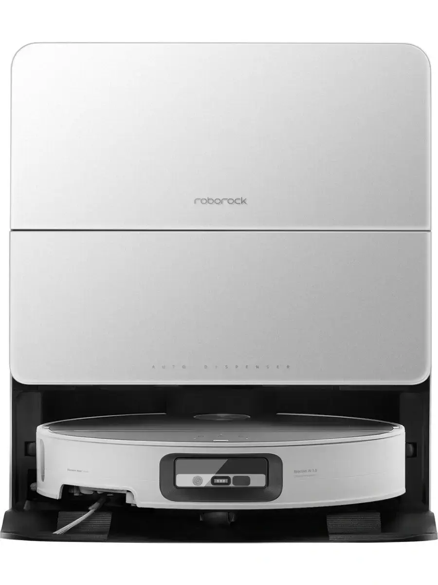 Робот-пылесос с влажной уборкой Roborock Saros 10 - White (S1002-00)