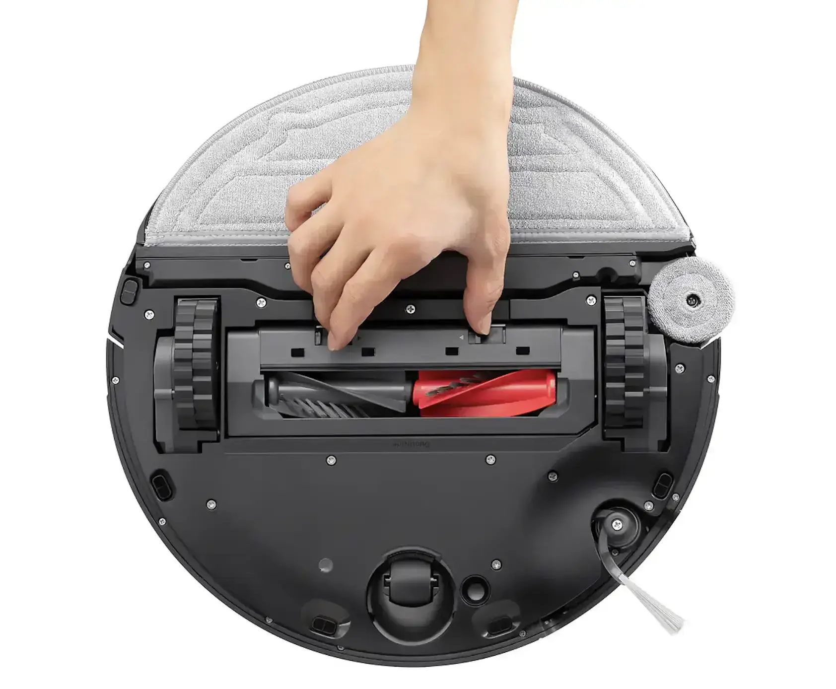 Робот-пилосос з вологим прибиранням Roborock Saros 10 - White (S1002-00)