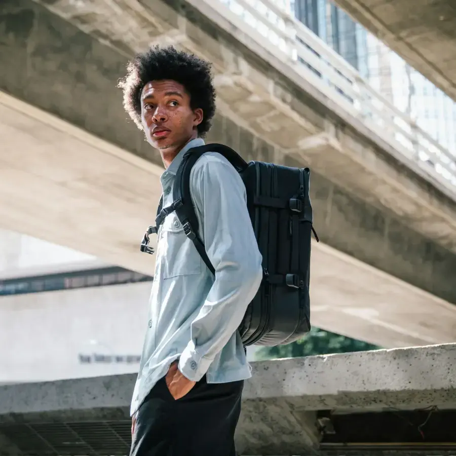 Рюкзак Incase A.R.C. Travel Pack with ReSpun 100% Recycled Polyester 38L - Navy (INCO100682-NVY)