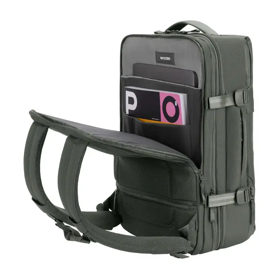 Рюкзак Incase A.R.C. Travel Pack with ReSpun 100% Recycled Polyester 38L - Smoked Ivy (INCO100682-SIV)