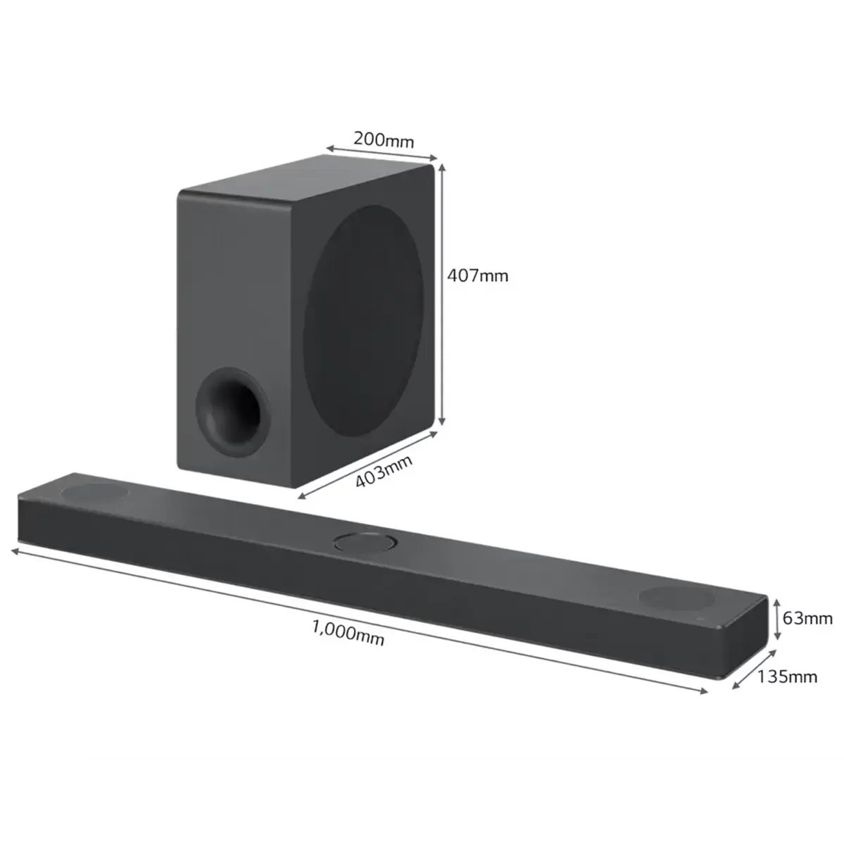 Саундбар LG DS80QY (S80QY.DEUSLLK)