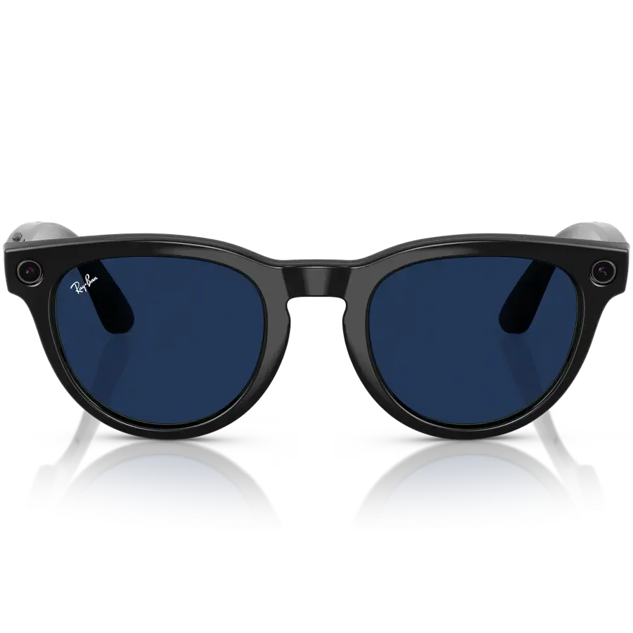 Смарт-окуляри Ray-Ban | Meta Headliner Large - Shiny Black / Clear to Sapphire Transitions (RW4009F 601/MF 51-23)