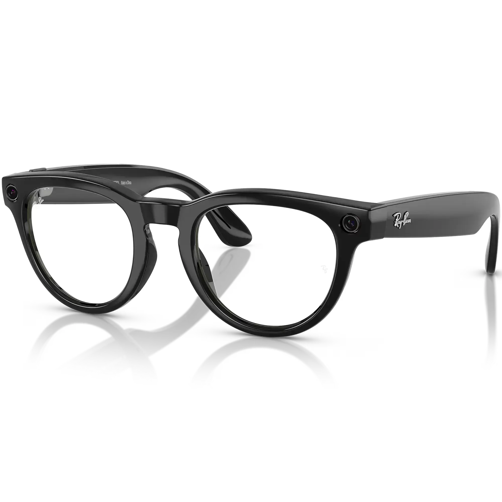 Смарт-очки Ray-Ban | Meta Headliner Large - Shiny Black / Clear to Sapphire Transitions (RW4009F 601/MF 51-23)