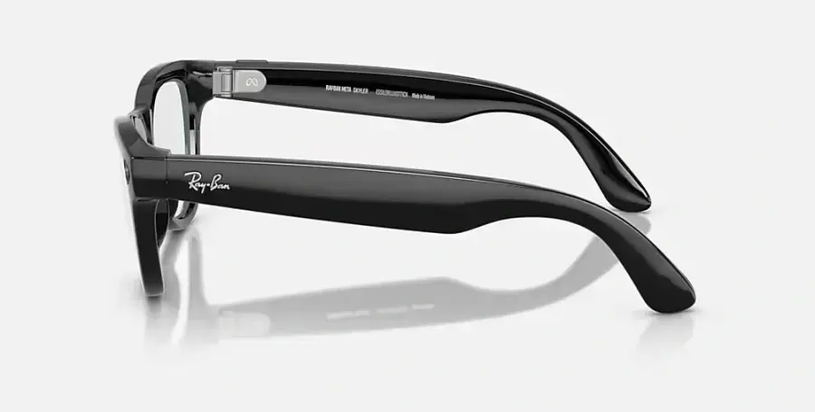 Смарт-очки Ray-Ban | Meta Skyler Standard - Shiny Black / Clear (RW4010 601/SB 52-20)
