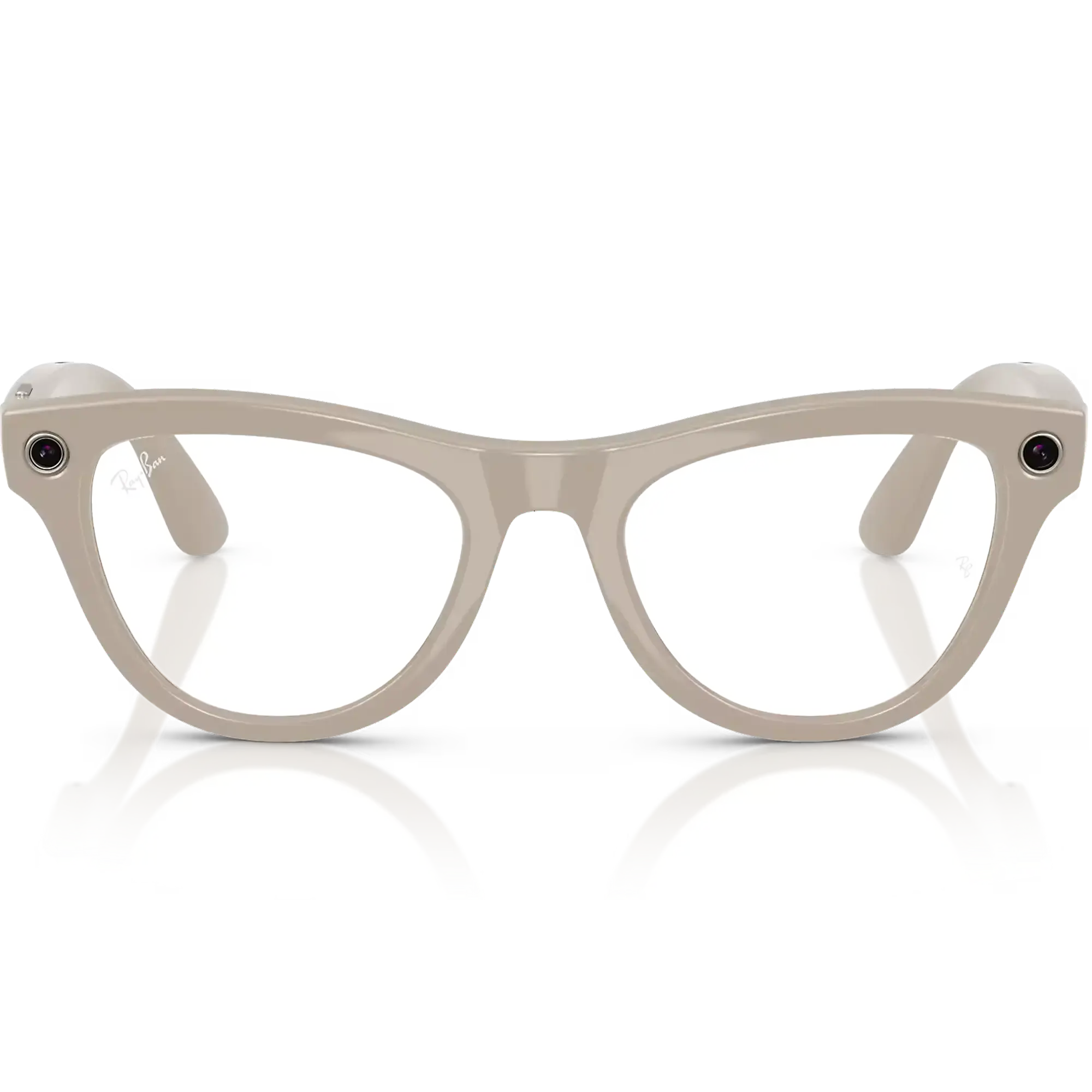 Смарт-очки Ray-Ban | Meta Skyler Standard - Shiny Chalky Gray / Clear Sapphire Transition (RW4010 6700MF 52-20)