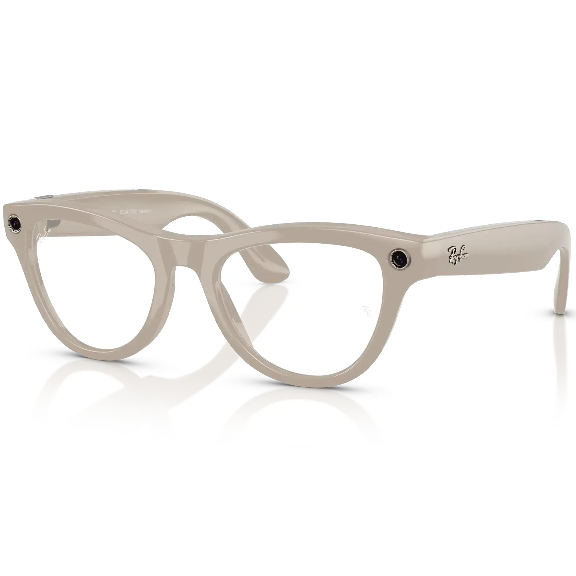 Смарт-очки Ray-Ban | Meta Skyler Standard - Shiny Chalky Gray / Clear Sapphire Transition (RW4010 6700MF 52-20)