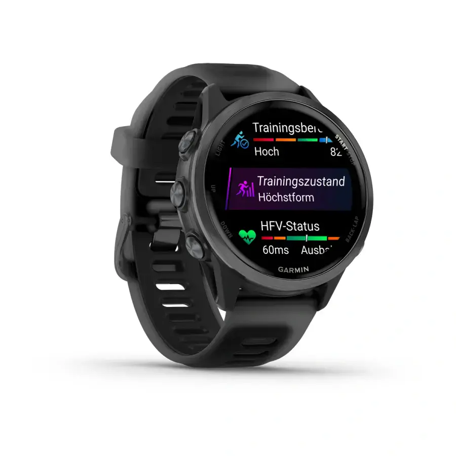 Спортивний годинник Garmin Forerunner 570 - 42 mm Slate Gray Aluminum with Translucent Black/Black Band (010-02970-00)