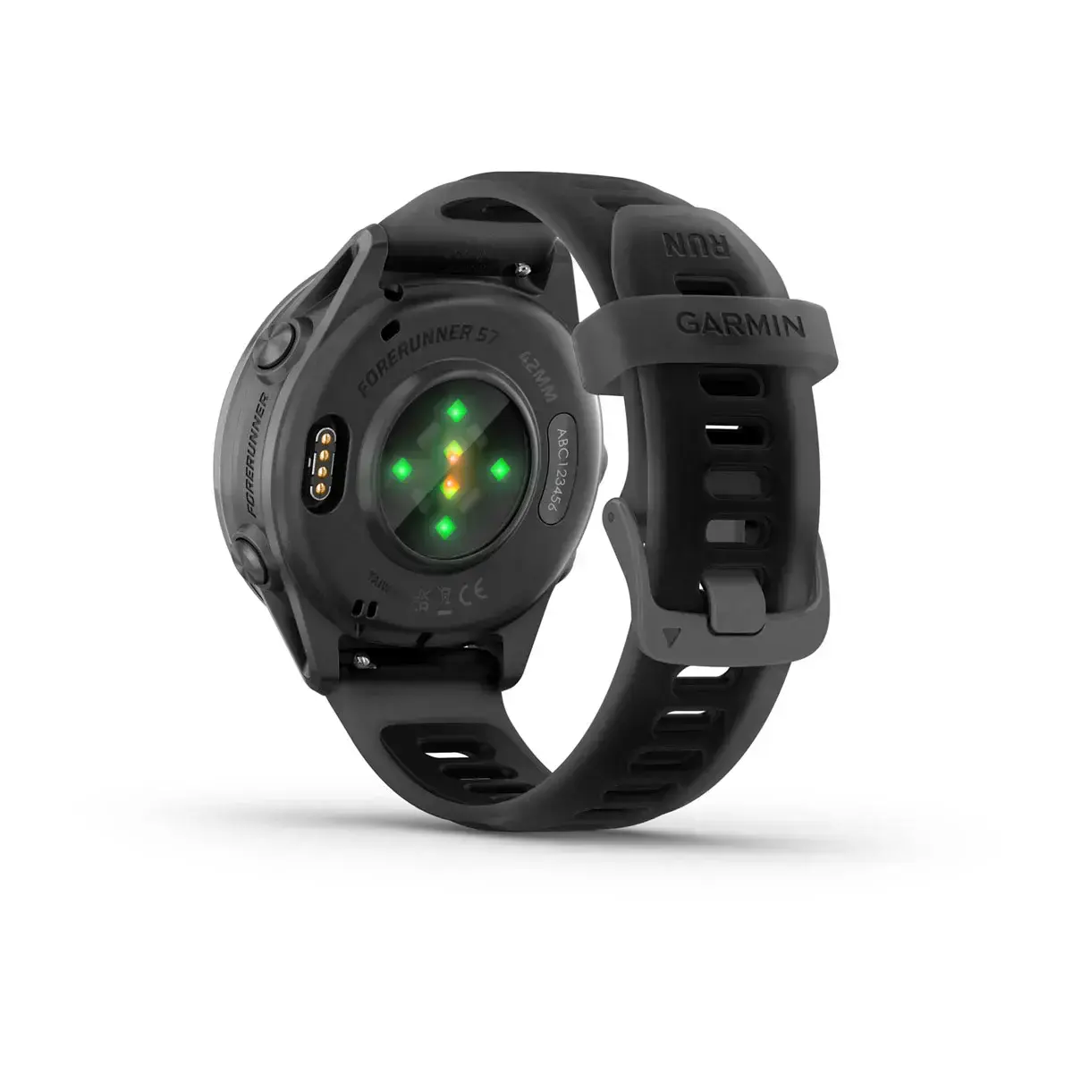 Спортивний годинник Garmin Forerunner 570 - 42 mm Slate Gray Aluminum with Translucent Black/Black Band (010-02970-00)