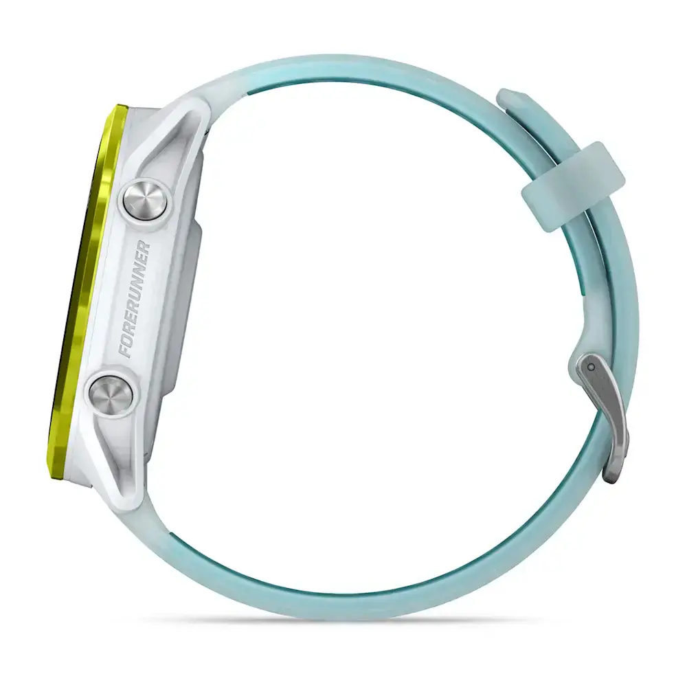 Спортивные часы Garmin Forerunner 570 - 47 mm Amp Yellow Aluminum with Translucent Whitestone/Turquoise Band (010-02971-01)