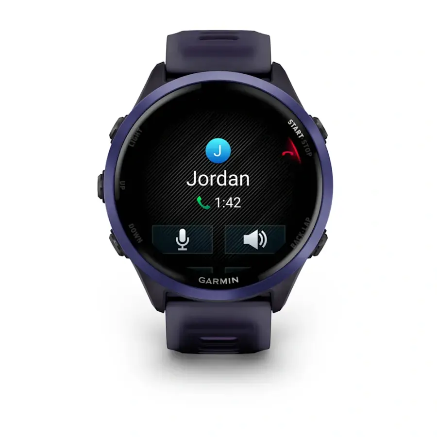 Спортивний годинник Garmin Forerunner 570 - 47 mm Indigo Aluminum with Translucent Imperial Purple/Indigo Band (010-02971-02)