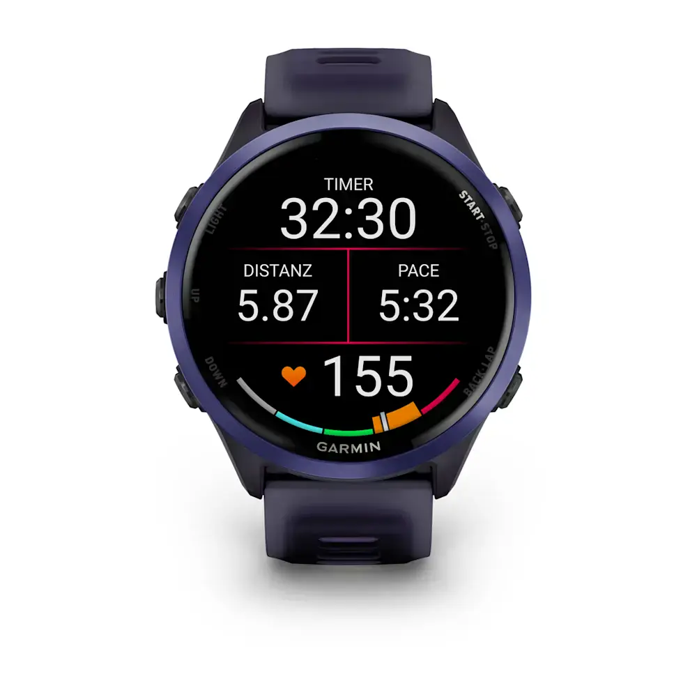 Спортивные часы Garmin Forerunner 570 - 47 mm Indigo Aluminum with Translucent Imperial Purple/Indigo Band (010-02971-02)